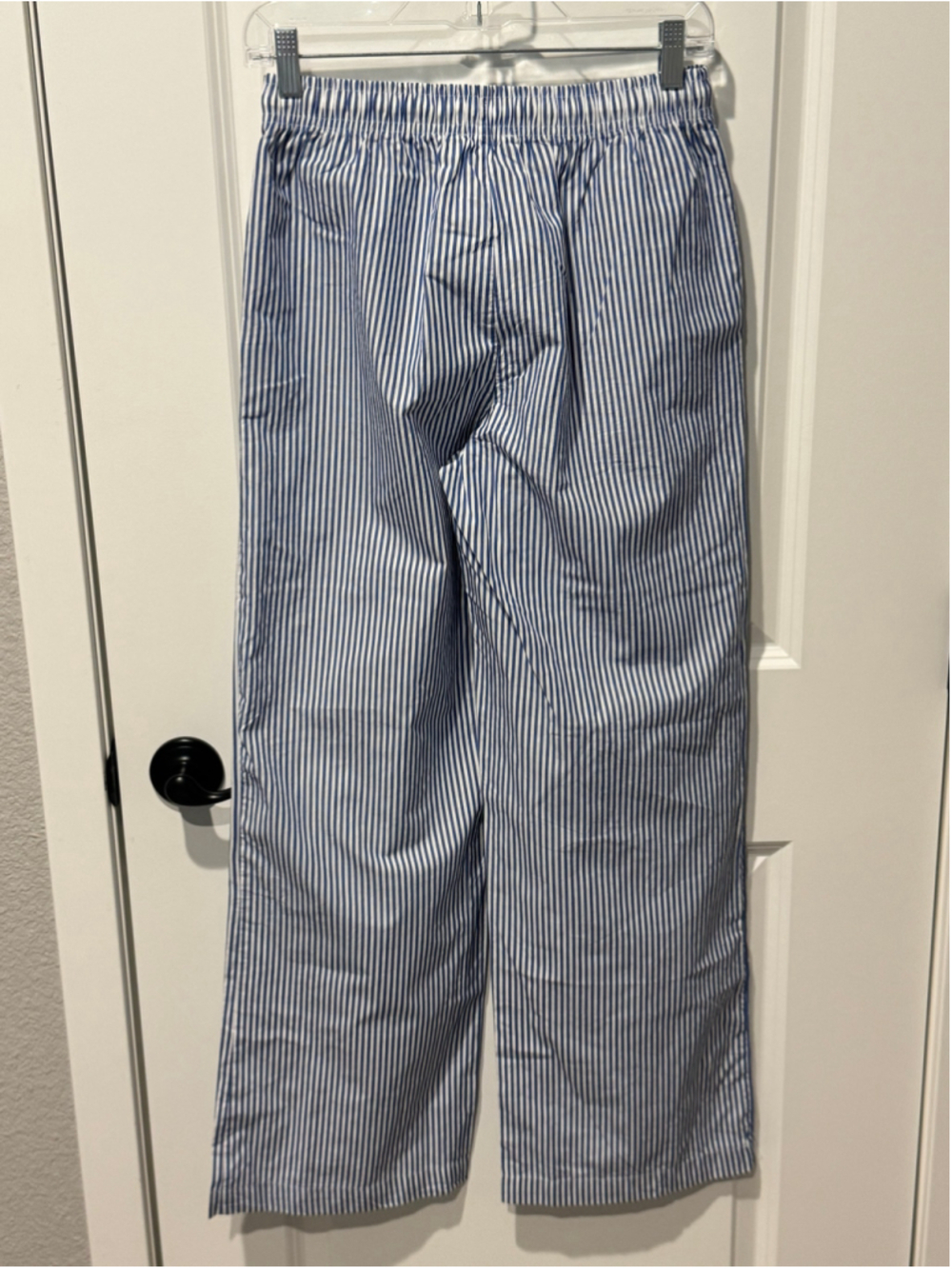 Women's beachlunchlounge Striped lounge pants Blue White Size XS - Picture 3 of 12